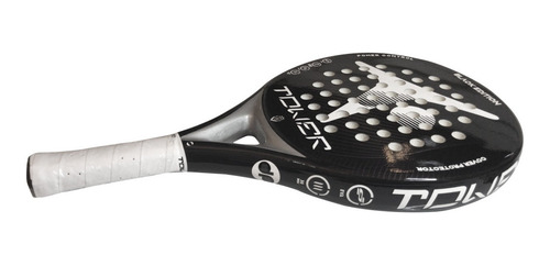 Imagen 5 de 9 de Paleta Padel Paddle Tower Carbon Black Edition 2020