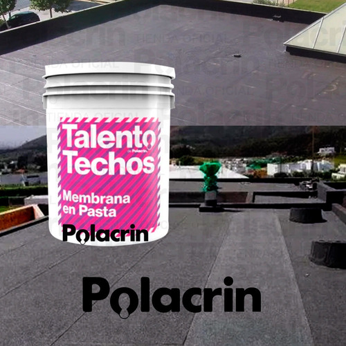 Imagen 5 de 10 de Membrana Impermeabilizante 1 Lt Techos Polacrin Rendidora
