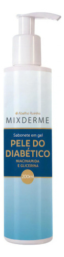 Sabonete Em Gel Pele Do Diabético Corporal Mixderme 200ml