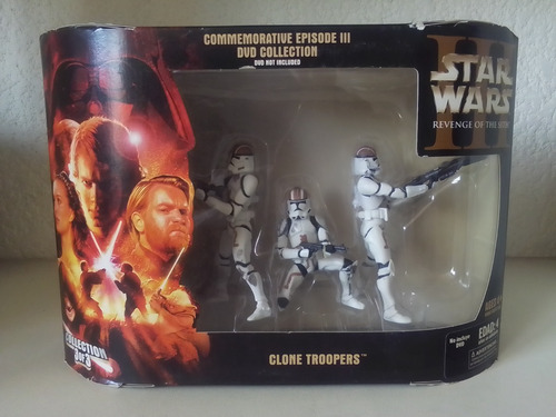 Star Wars Clone Troopers Commemorative Episode I I I (Usado)