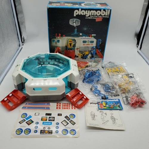 Playmobil 9733 Estación Espacial Vintage De Los 80's