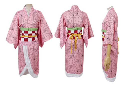 Cosplay Kamado Nezuko Disfraz Adultos Niños Disfraz