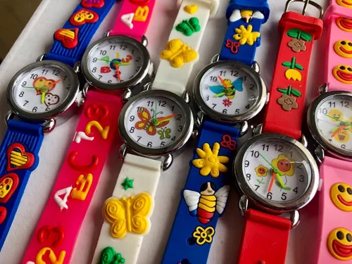 Reloj Infantil Niños Estampados Ideal Souvenier X25 Unidades