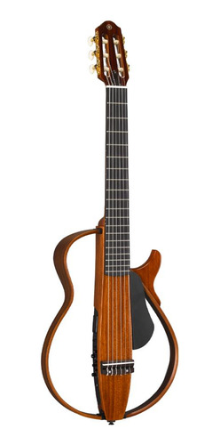 Violão Silent Elétrico Escala Em Ébano Nylon Yamaha Slg200nw
