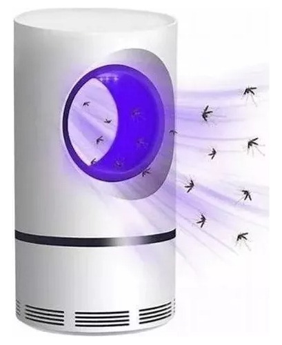 1 Lámpara Mata Mosquitos Eléctrica + Parches Repelentes