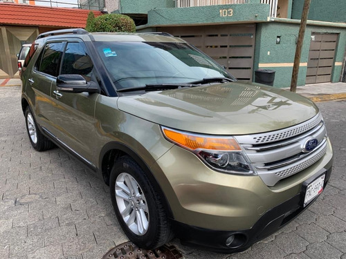 Imagen 7 de 14 de Ford Explorer Xlt 2013 Aut Clima Piel Cd Bolsas Rines