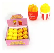 Comprar Escuichis Antiestres Papas Fritas Squishys Squeezes Pack12