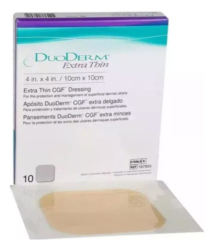 Duoderm Parche Antiescaras 10x10 (5 Unid)