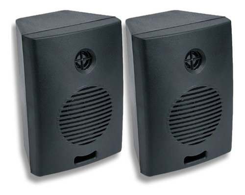 Par De Caixas Acústicas Som Ambiente 70w Rms Preta Ou Branca
