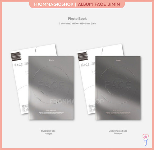 Jimin ( Bts ) - Album Face Original Versión Invisible