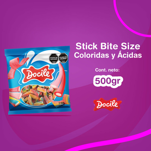 Gomitas Coloridas Ácidas Caramelos Golosinas Importadas 500g