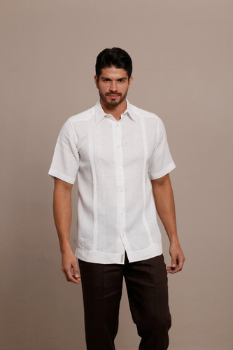 Camisa Fina De Algodón Para Hombre Modelo Bruno