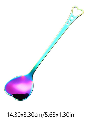 Cucharas De Postre Creativas De Acero Inoxidable Con Forma D