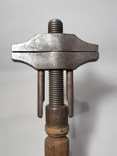 Imagen 5 de 8 de Antigua Llave Inglesa Doble Año 1900 Funciona Bien Mag 59205