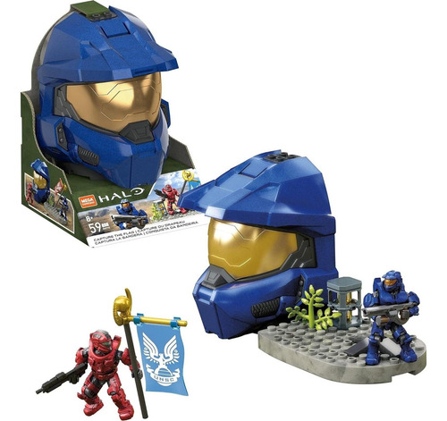 Mega Construx Halo Captura La Bandera Set De Construcción