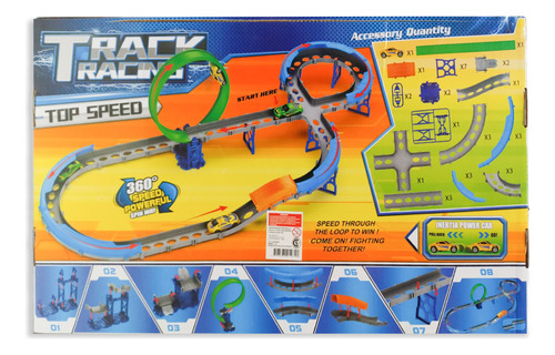 Pista De Autos De Carrera Loop 360