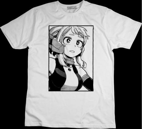 Camiseta Anime Boku No Hero Academia Blusa Uraraka Ochaco