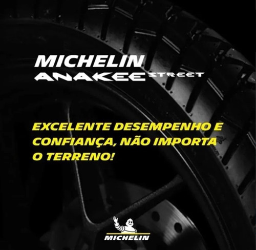 Par Pneu Michelin 90/90-21 + 130/80-17 Anakee Street S/c