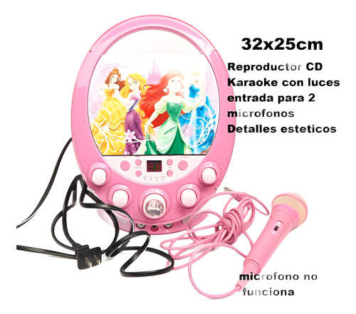 Disney Karaoke De Princesas (Usado)