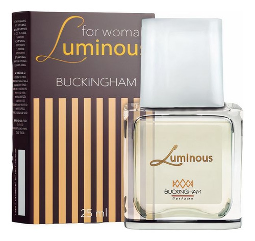 Perfume Luminous Feminino By Buckingham Floral Moderado Alta Qualidade E Fixação