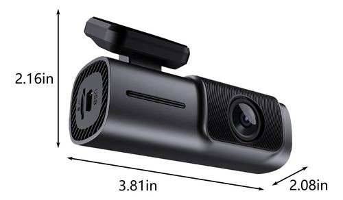 Grabador F 2k Integrado Con Wifi, Gps Frontal, 10 Megapíxele