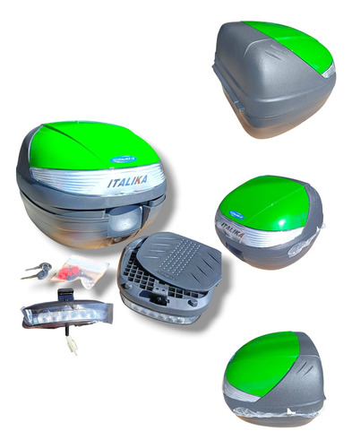 Caja Maletero Porta Bultos Italika Sh-29 Verde