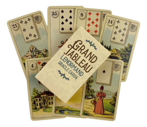 Mazo De Adivinación Del Tarot Con Cartas Del Oráculo De Dios