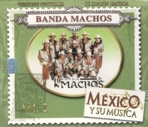 Banda Machos Vol. 2, 3cds, México Y Su Música, Nuevo!!! 2004