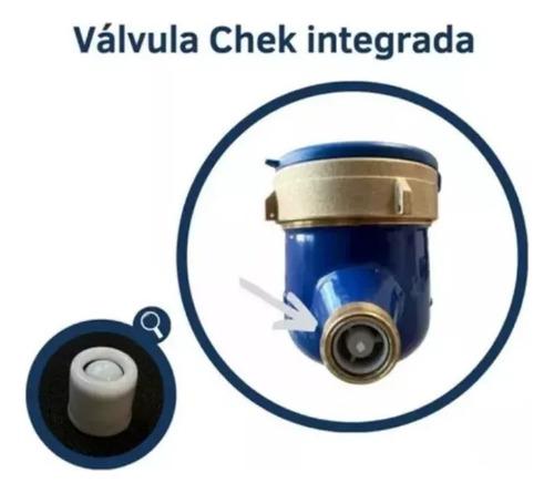 Medidor De Agua Potable Medidor De Agua 1/2 Chorro Único
