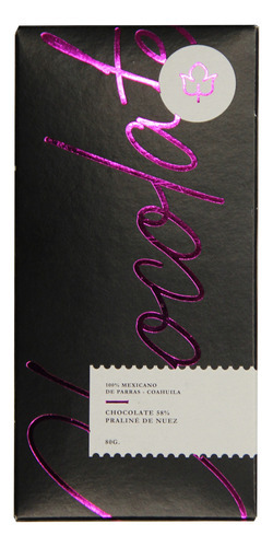 Barra Chocolate Praline Nuez 80g