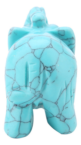 Figura De Cristal De Elefante Tallado En Jade Natural, 5 C