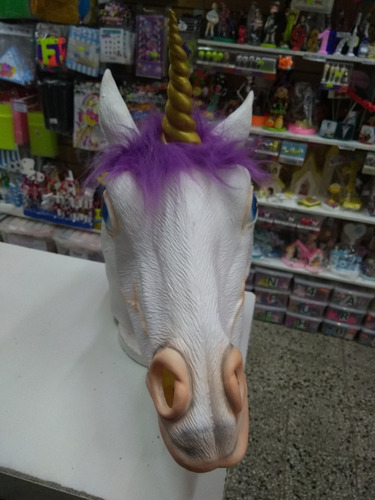 Mascara Unicornio Grande Latex