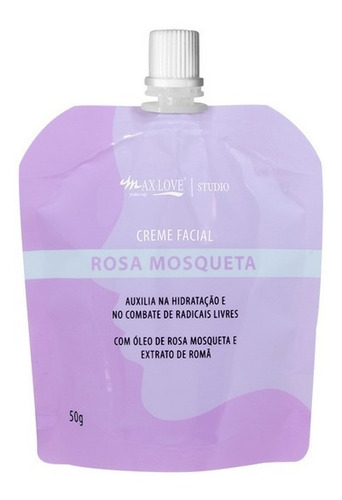 Imagem 1 de 3 de Creme Facial Rosa Mosqueta Max Love