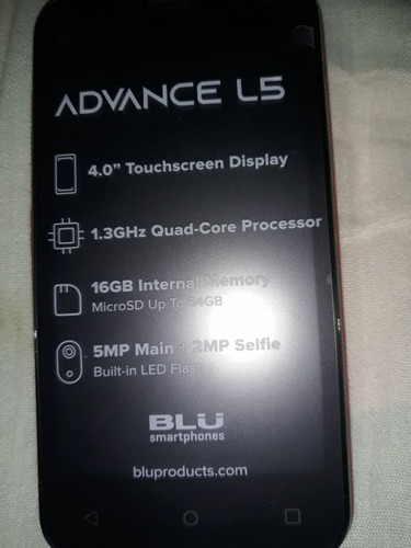 Smarthpone Blu Advance L5