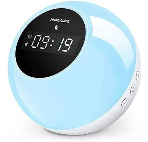 Música Wake Up Light, Reloj Despertador Digital Sunris...