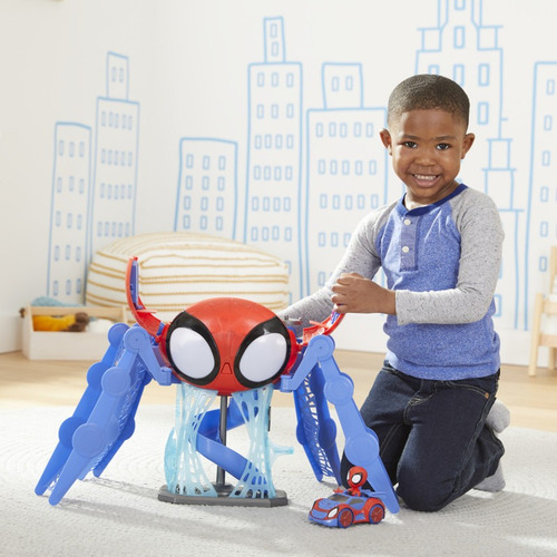 Imagen 9 de 10 de Figura De Acción Spidey And Friends Aracnocuartel 10cm