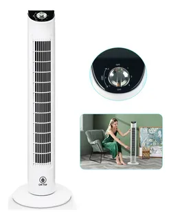Ventilador Vertical De Torre Para Dormitorio Sin Cuchilla