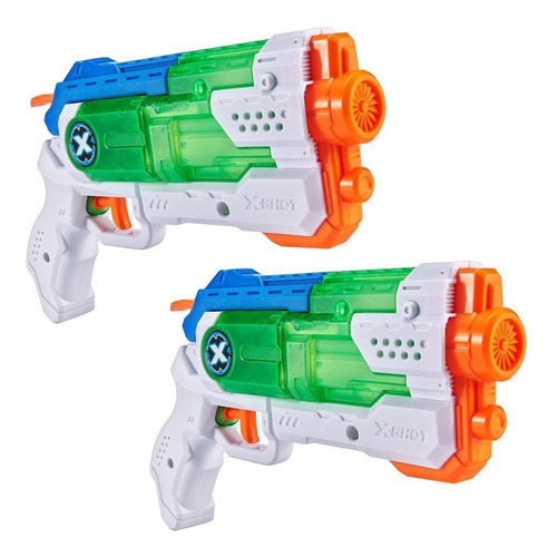 Imagen 1 de 6 de Pistola De Agua Zuru Xshot Micro Fast Fill Set De 2 Pistolas