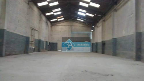 Galpão Comercial Para Locação, Vila Sílvia, São Paulo. - Ga0086