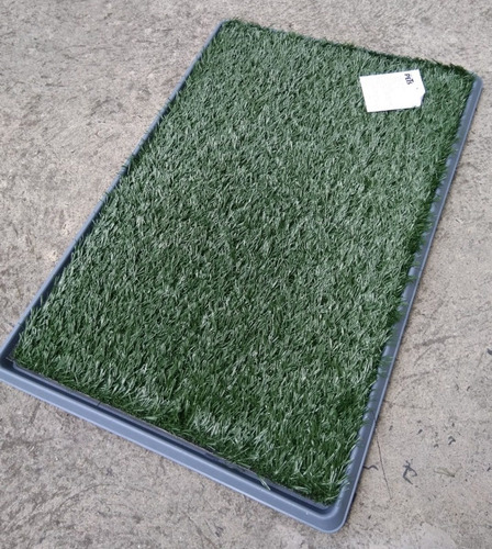 Tapete Entrenador Pasto Sintetico Doggie Grass Grande 76x50