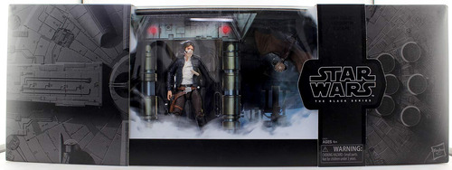 Star Wars Sdcc  Hasbro Exclusive Black Series Han Solo & My.
