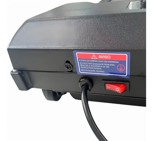 Esteira elétrica Ergométrica Plana 1,5hp 6km/h Wct Fitness Cor Preto 220V