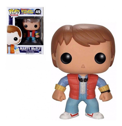 Figura Funko Pop Marty Mcfly 49 Volver Al Futuro