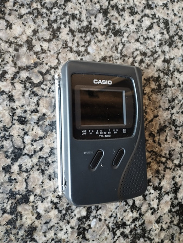 Imagem 5 de 7 de Mini Tv Casio Analógica Antiga Portátil Funcionando