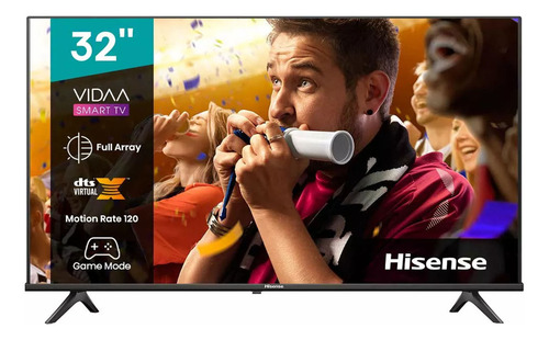 Pantalla Led Hisense 32 Hd Smart Tv 32a45kv