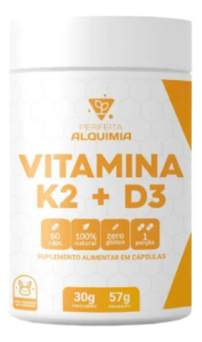 Vitamina K2 D3 Alquimia Perfecta 60 Càps.