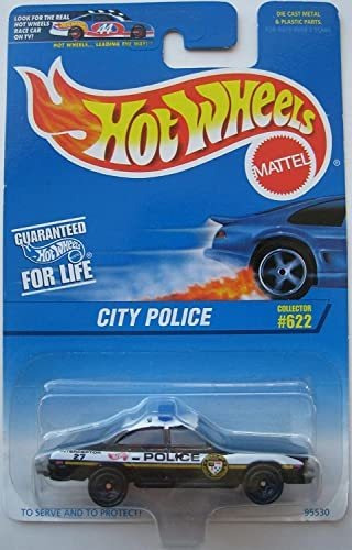 Policía De La Ciudad De Hot Wheels 1997 4tzke