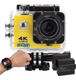 Cámara Deportiva 4k Sumergible 30 Mts Simil Go Pro Ultra Hd.