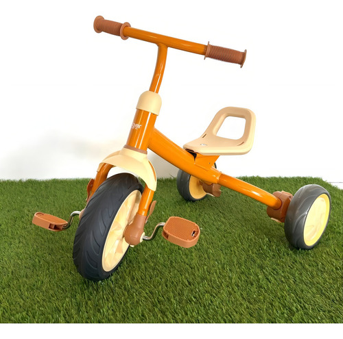 Triciclo Para Niños Tiger Little Color Amarillo