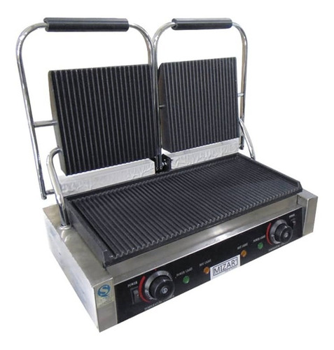 Sandwichera -panini Grill Doble Eléctrica De Acero Mr/sd-eg-